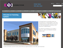 Tablet Screenshot of fasteningsystems.com